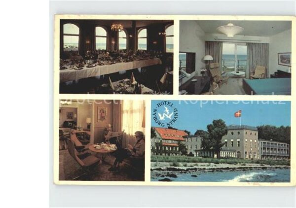 Nyborg Hotel Strand Büffet Lesezimmer Gästezim