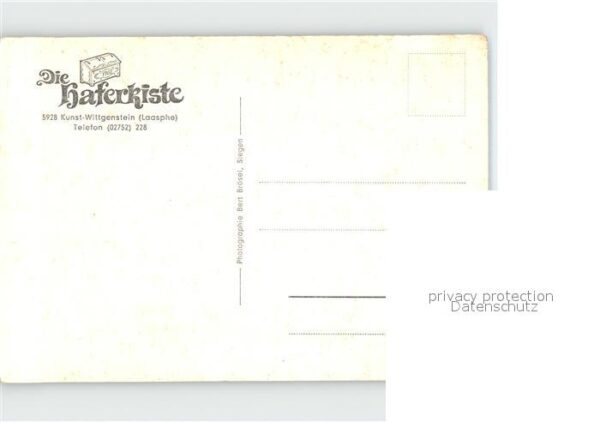 Kunst-Wittgenstein Die Haferkiste Gaststube – Bild 2