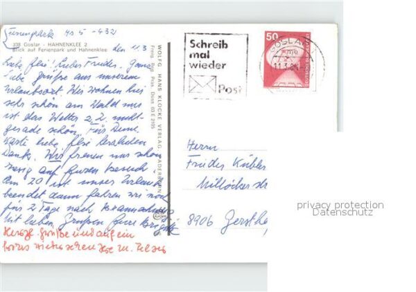 Goslar Blick auf Ferienpark und Hahnenklee Fli – Bild 2