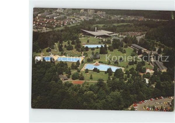 Sindelfingen Fliegeraufnahme Badezentrum mit Schwimm