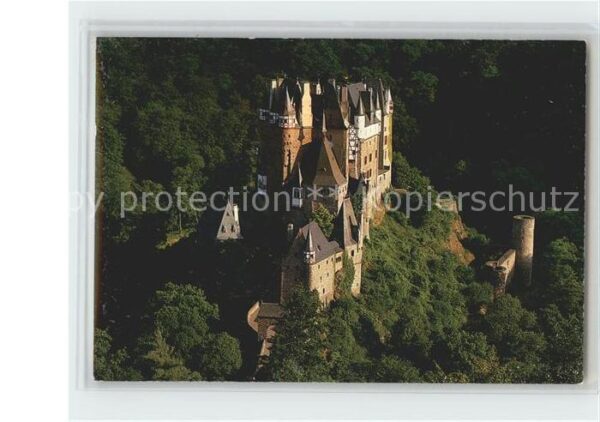Cochem Mosel Burg Eltz Fliegeraufnahme