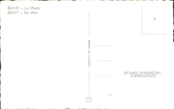 Gent Gand Flandre La Poste – Bild 2