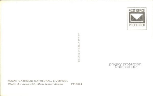 Liverpool Fliegeraufnahme Roman Catholic Cathedra – Bild 2