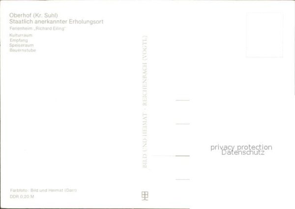 Oberhof Thueringen Ferienheim Richard Eiling – Bild 2