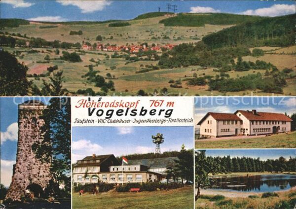 Vogelsberg Hessen Taufstein VHC- Klubhäuser Jugendherberg