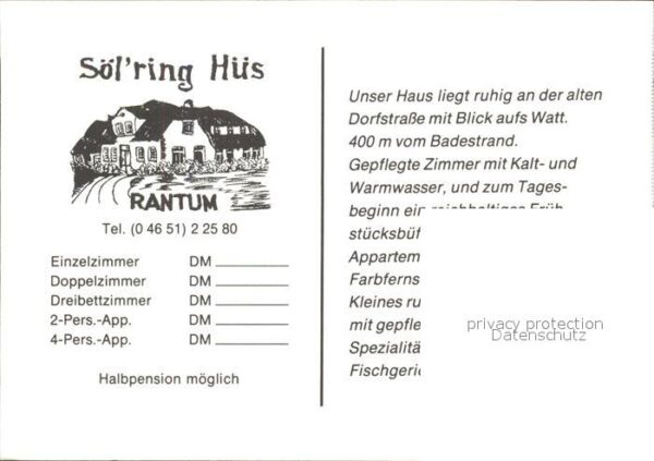 Rantum Sylt Söl´ring Hüs – Bild 2