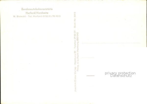 Herford Bundesautobahnraststätte Fliegeraufnahm – Bild 2