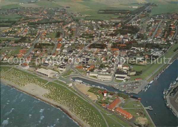 Buesum Nordseebad Fliegeraufnahme