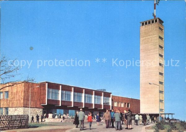 Oberwiesenthal Erzgebirge HOG Fichtelberghaus Aussichtsturm