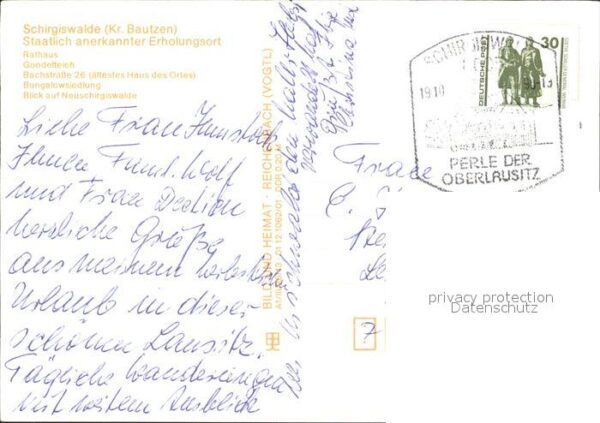 Schirgiswalde Rathaus Gondelteich Bungalowsiedlung – Bild 2