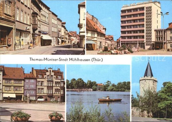Muehlhausen Thueringen Steinweg Hotel Stadt Mühlhausen Karl Ma
