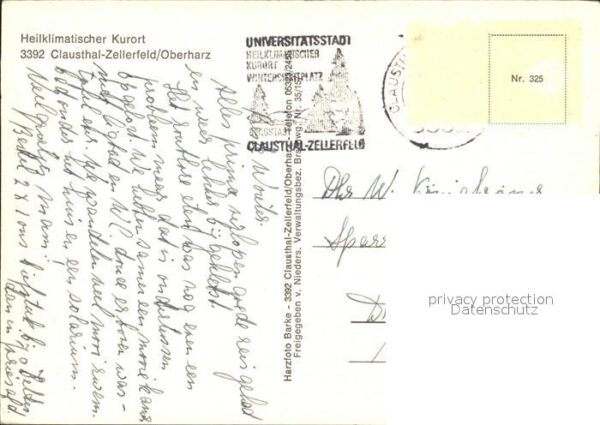Clausthal-Zellerfeld Fliegeraufnahme – Bild 2