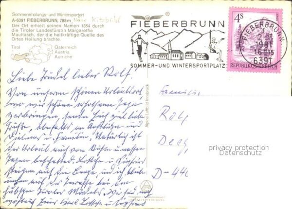 Fieberbrunn Tirol Fliegeraufnahme – Bild 2