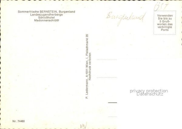 Bernstein Burgenland Landesjugendherberge Schlosshotel – Bild 2