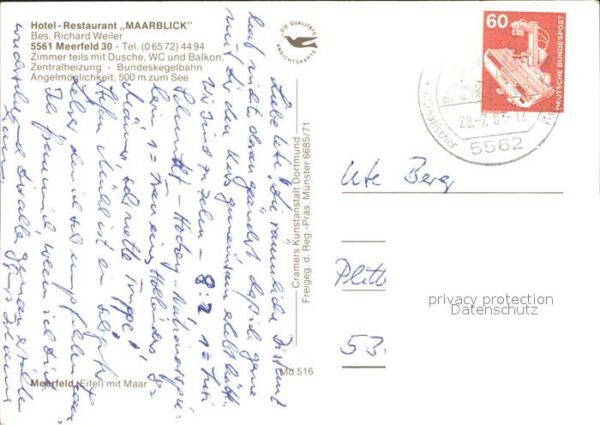 Meerfeld Hotel Restaurant Maarblick – Bild 2