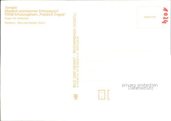Templin FDGB Erholungsheim Friedrich Engels – Bild 2