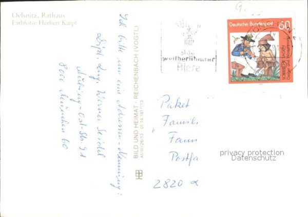 Oelsnitz Vogtland Rathaus – Bild 2