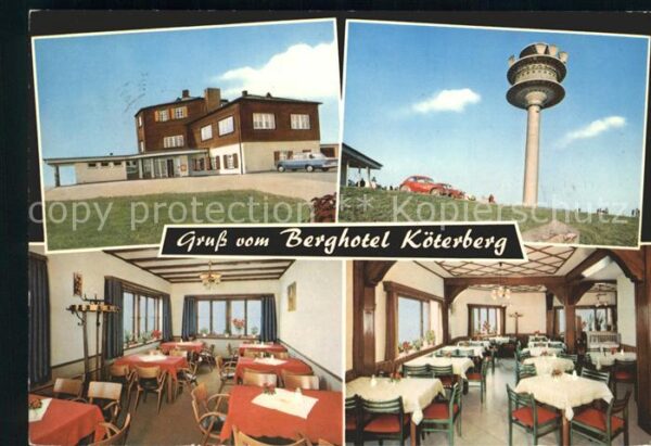 Koeterberg Berghotel Gaststätte Köterberg