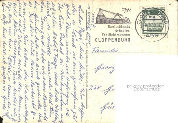 Cloppenburg Andreaskirche Rathaus Kreishaus Sankt A – Bild 2