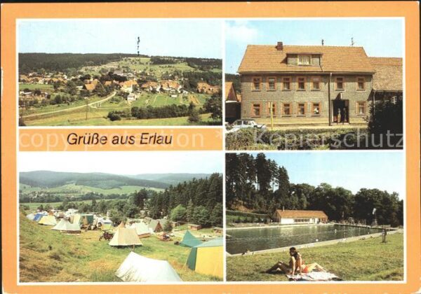 Erlau Thueringen Konsum Gaststätte Zur Erholung Waldbad