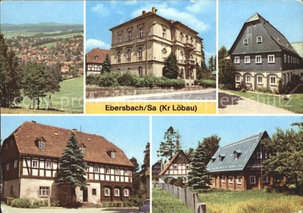 Ebersbach Sachsen Altes Rathaus Umgebindehäuser