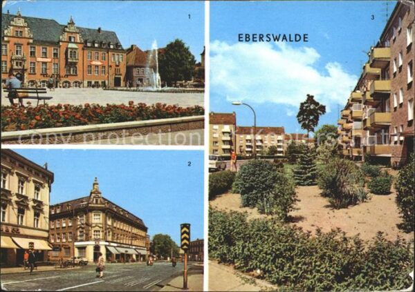 Eberswalde Platz der Freundschaft Wilhelm- Pieck-
