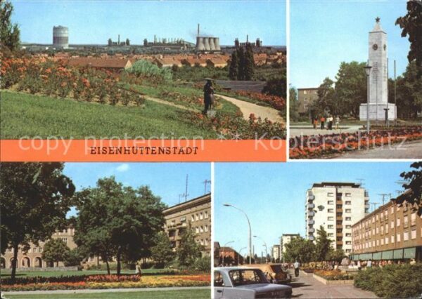 Eisenhuettenstadt Am Rosenhügel Platz der Deutschen- Sowj