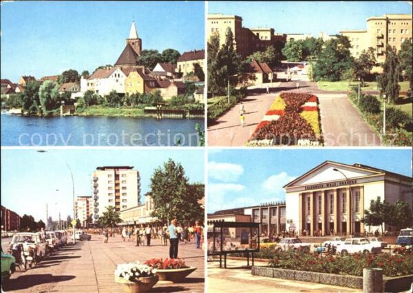 Eisenhuettenstadt Altstadt Leninallee Friedrich- Wolf- Th