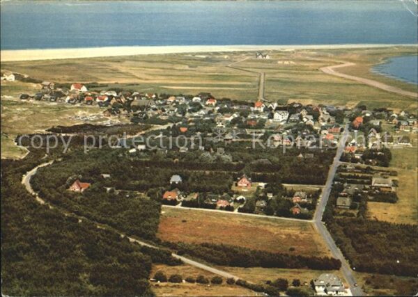 Norddorf Amrum Fliegeraufnahme