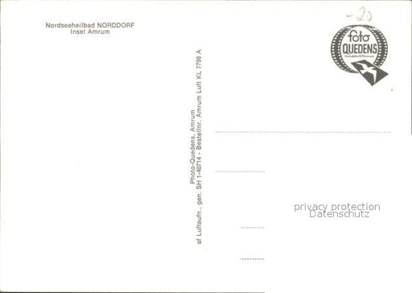 Norddorf Amrum Fliegeraufnahme – Bild 2