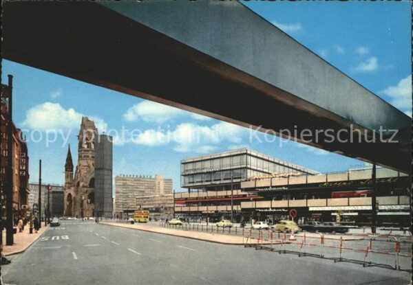 Berlin Tauentzienstrasse Europa- Center Kaiser
