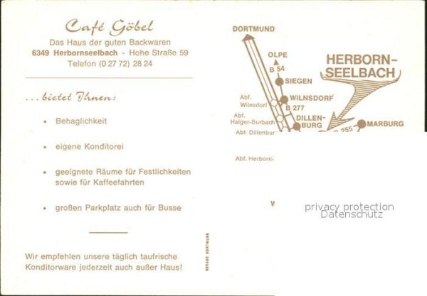 Herborn Hessen Cafe Göbel – Bild 2