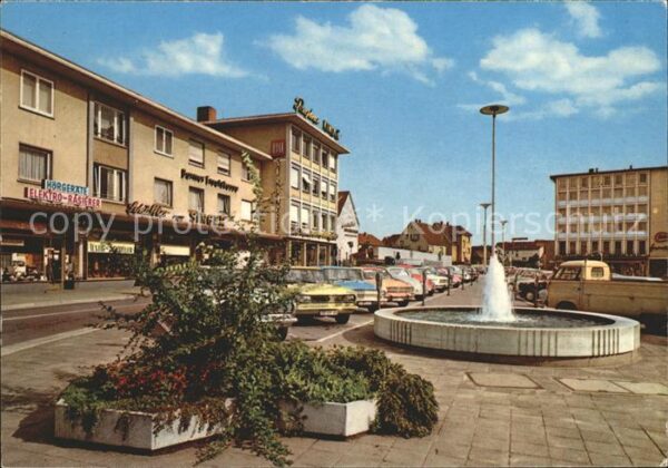 Ruesselsheim Main Friedensplatz