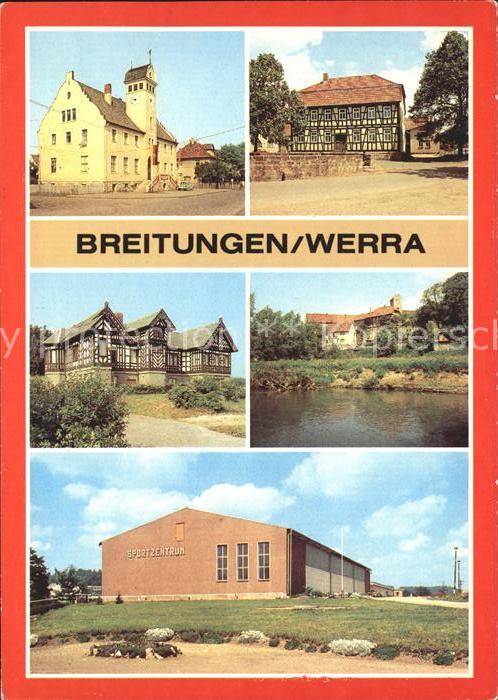 Breitungen Werra Rathaus Gaststätte Seeblick Sportzentru