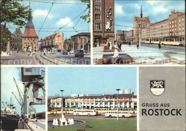 Rostock Lange Strasse Steintor Bahnhof