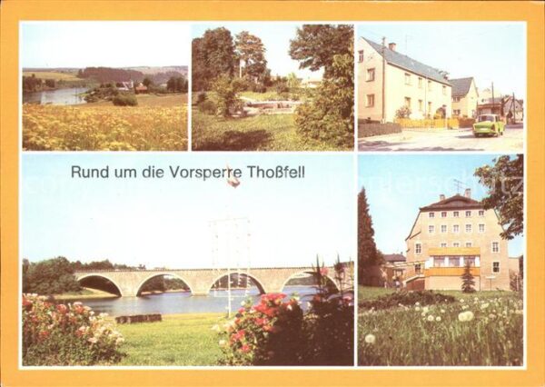Thossfell Vorsperre Thossfell Parkgaststätte Thos