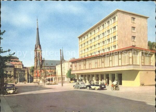 Karl-Marx-Stadt Theaterplatz