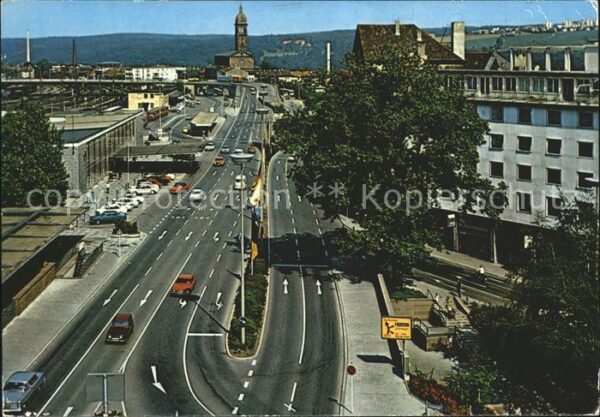 Pforzheim Bahnhofplatz St. Franziskuskirche