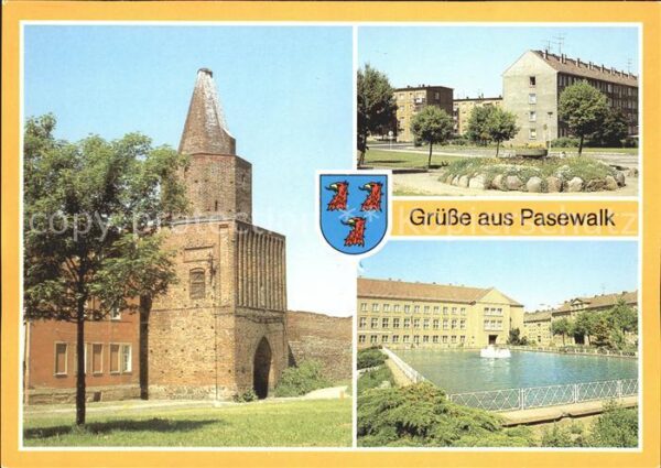 Pasewalk Mecklenburg Vorpommern Platz der Aufbauhelfer Ernst- Thälmann-