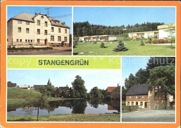 Stangengruen Zwickau Naherholungszentrum der Bergarbeiter Ga