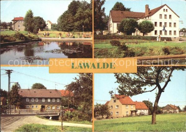 Lawalde Seerosenteich FDGB Vertragshaus Kretsch