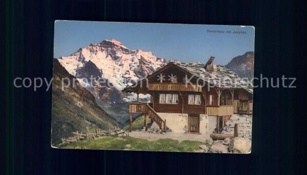 Sennhuetten Bernerhaus Jungfrau
