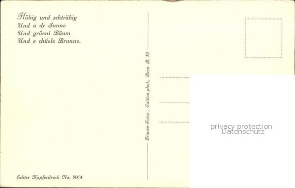 Bauernhaus Schweiz Gedicht – Bild 2