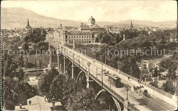 Strassenbahn Kornhausbrücke Theater Bern