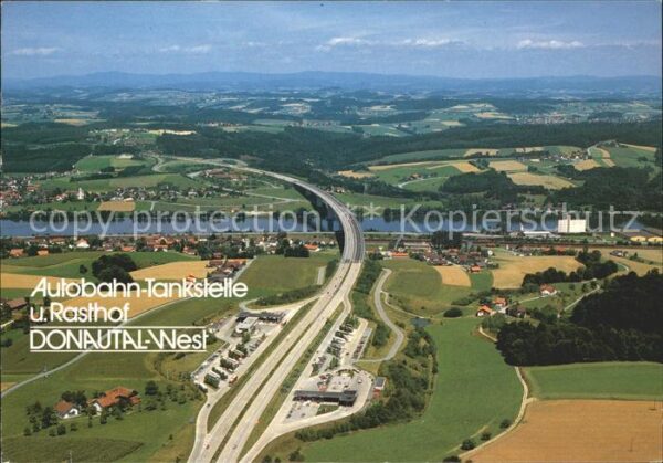 Autobahn Tankstelle Rasthof Donautal-West Passau