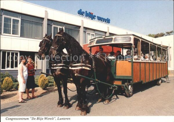 Omnibus Autobus Pferdeomnibus Congrescentrum De Blije W