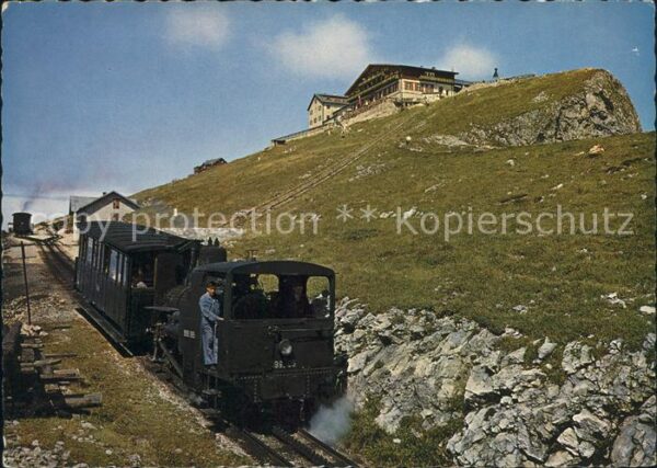Zahnradbahn Schafberg-Gipfel Salzkammergut
