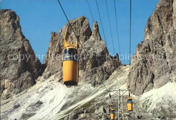 Seilbahn Dolomiti Passo Sella Forcella del Sasso