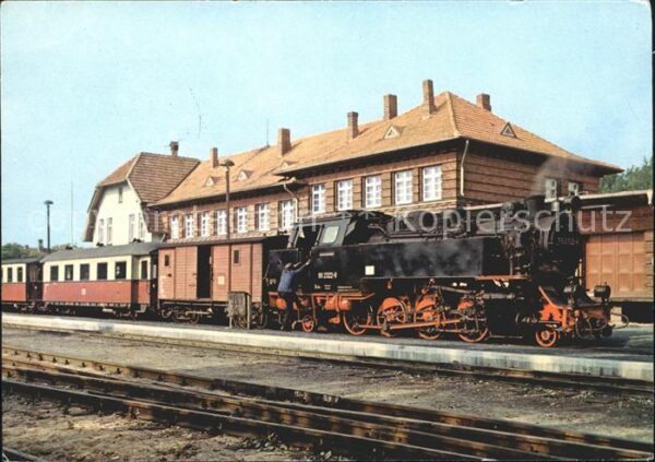 Eisenbahn Lokomotive Bäderbahn Bad Doberan Kühlun