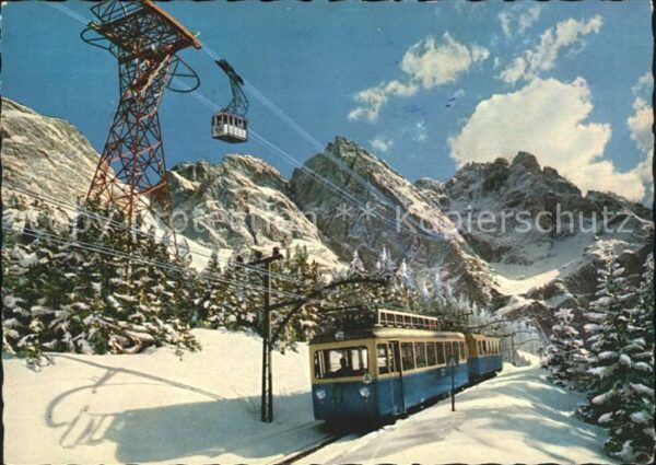 Zugspitzbahn Zahnradbahn Seilbahn Riffelriss Riffelw